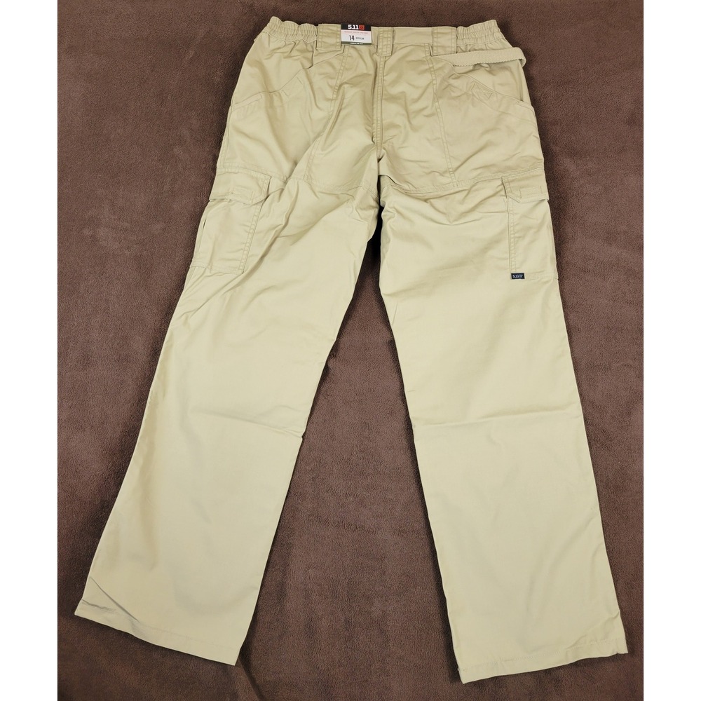 5.11 Tactical Womens Taclite Pro Pants 14 Regular TDU Khaki Ripstop 64360 NWT - Picture 10 of 10